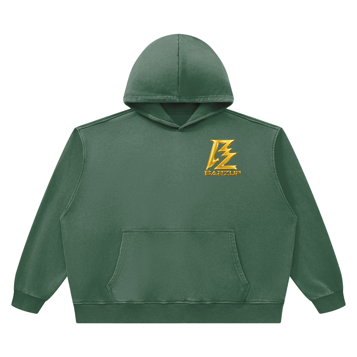 BARZUP Heavyweight Vintage Wash Hoodie Set