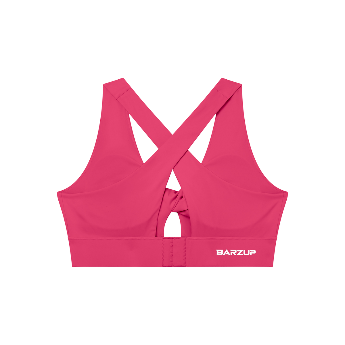 BARZUP Women's Twist Front Performance Sports Bra