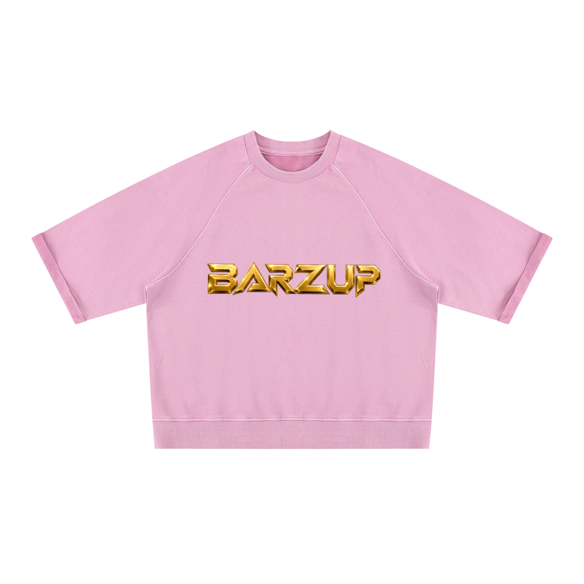 BARZUP Vintage Wash Heavyweight Boxy Tee