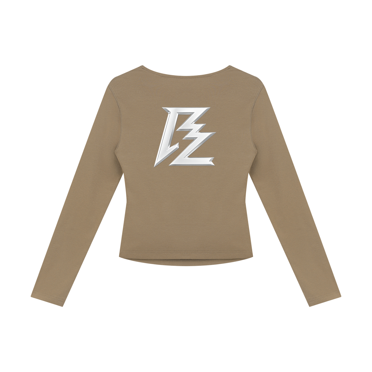 BARZUP Women's Ruched Long Sleeve T-Shirt