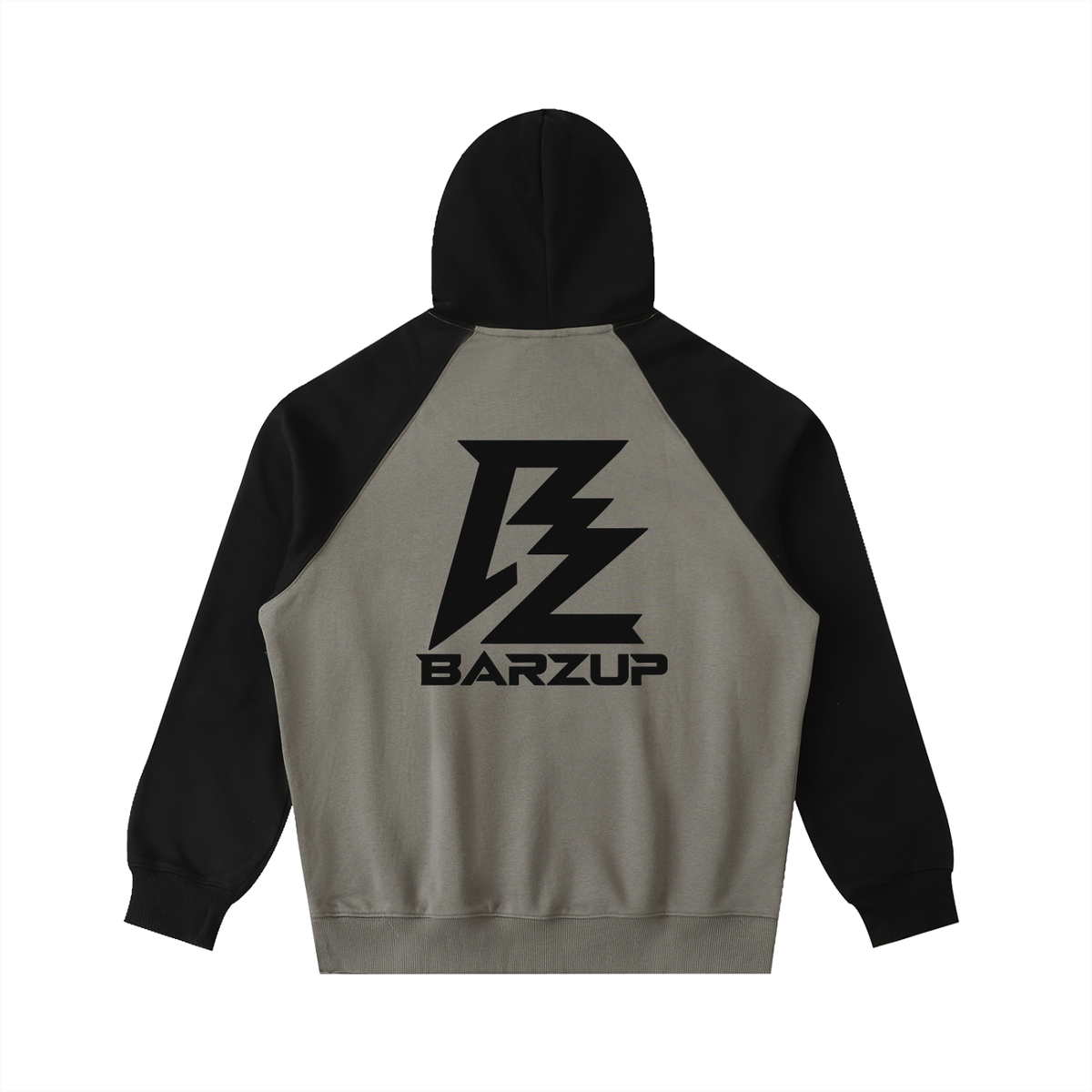 BARZUP Color-Block Raglan Hoodie