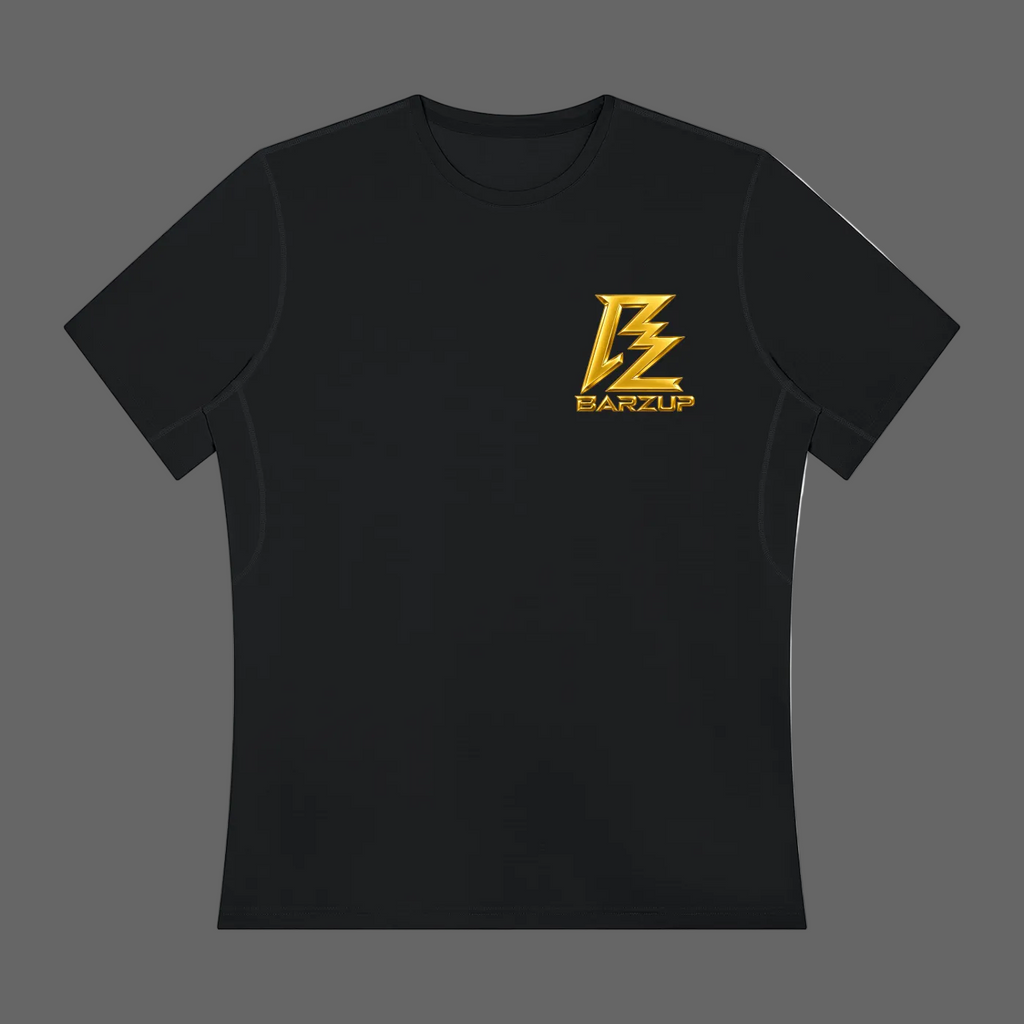 BARZUP Gold Monogram Performance T-Shirt