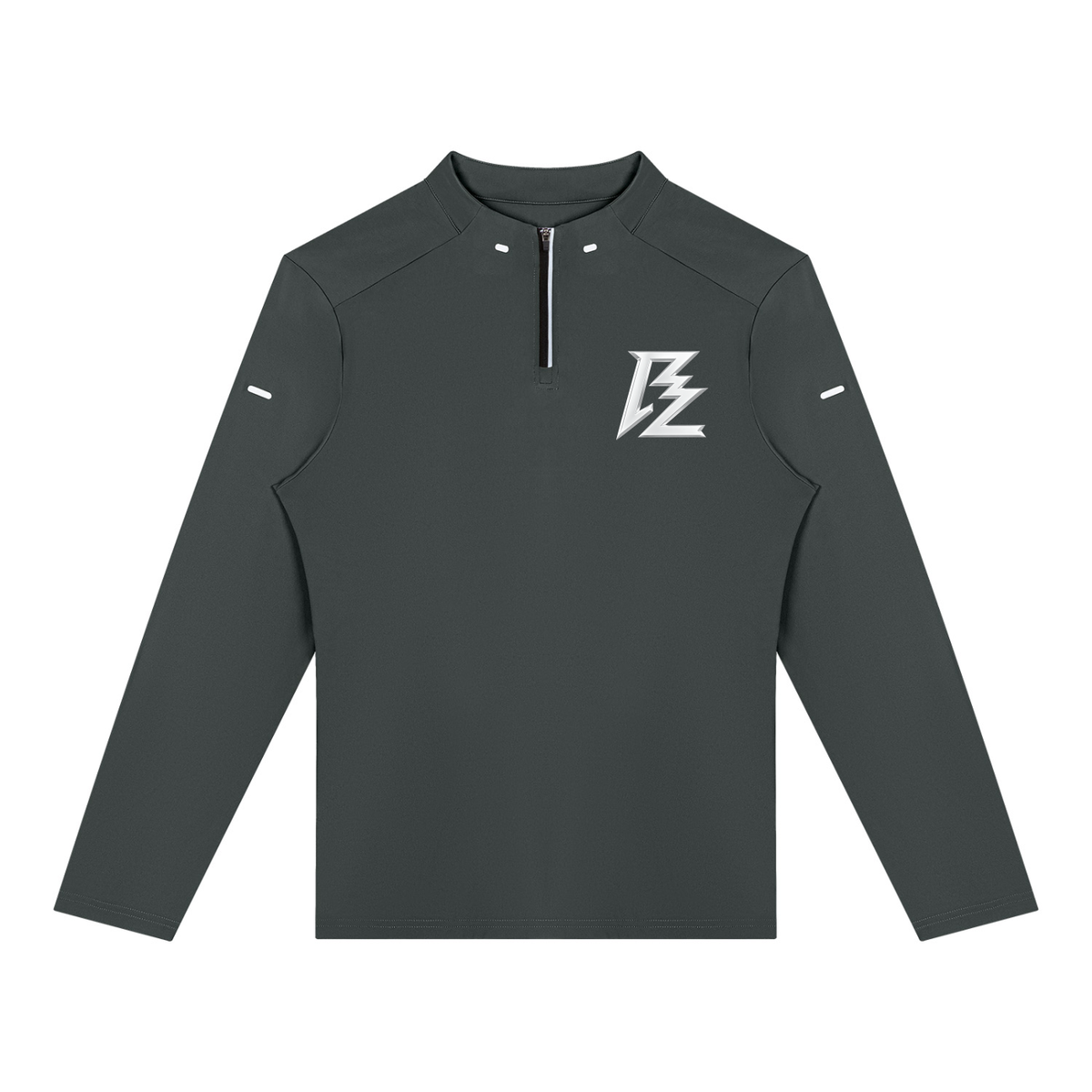 BARZUP Men's Premium Quarter-Zip Training T-Shirt
