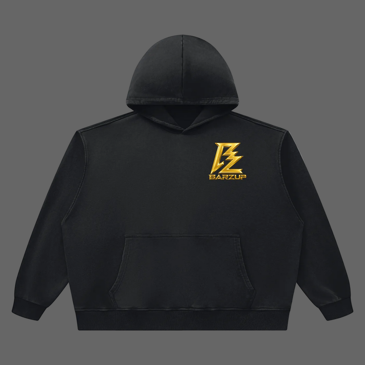 BARZUP Heavyweight Vintage Wash Hoodie Set