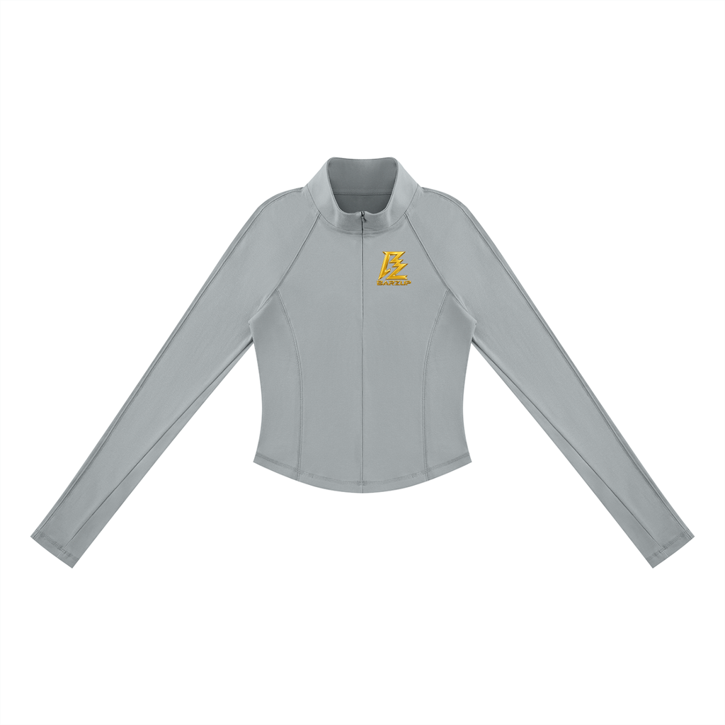 Women's Quarter-Zip Yoga T-Shirt