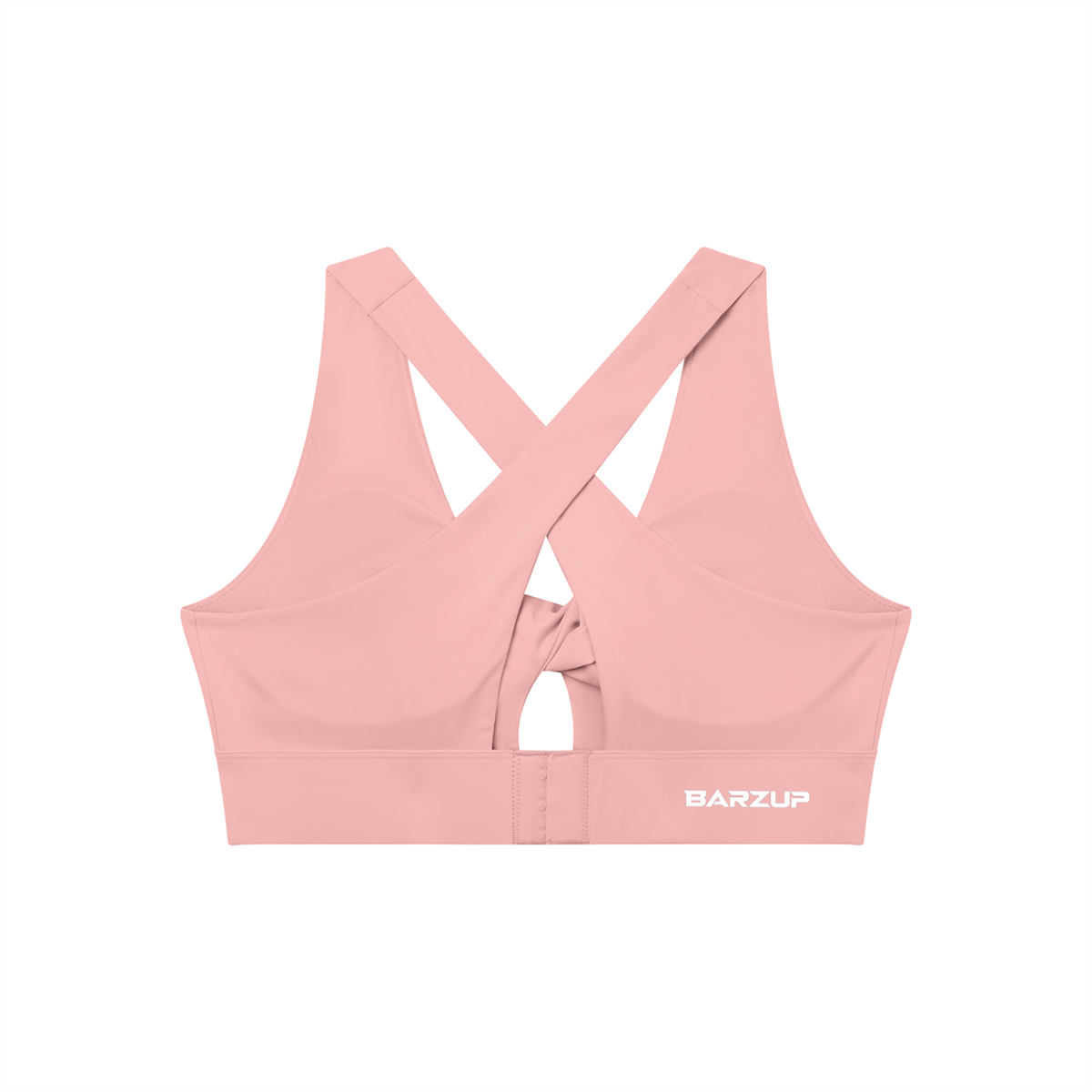 BARZUP Women's Twist Front Performance Sports Bra