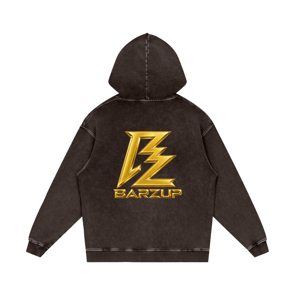 BARZUP Premium Snow Washed  Cotton Hoodie Set