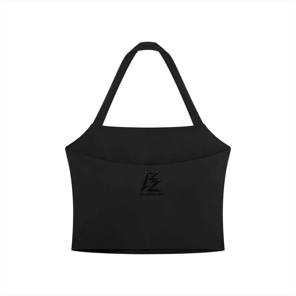 BARZUP Women’s Halter Crop Sports Bra