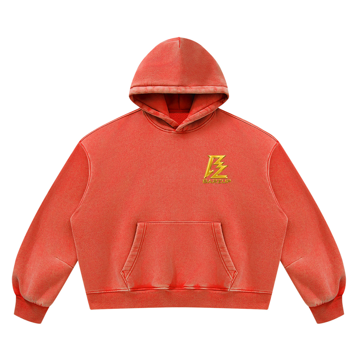 BARZUP Vintage Wash Oversized Hoodie & Sweatpants Set