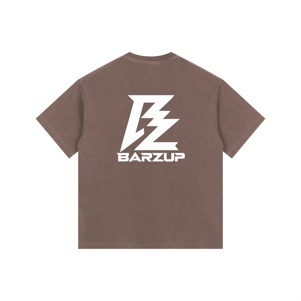 BARZUP Vintage Washed Oversized T-Shirt