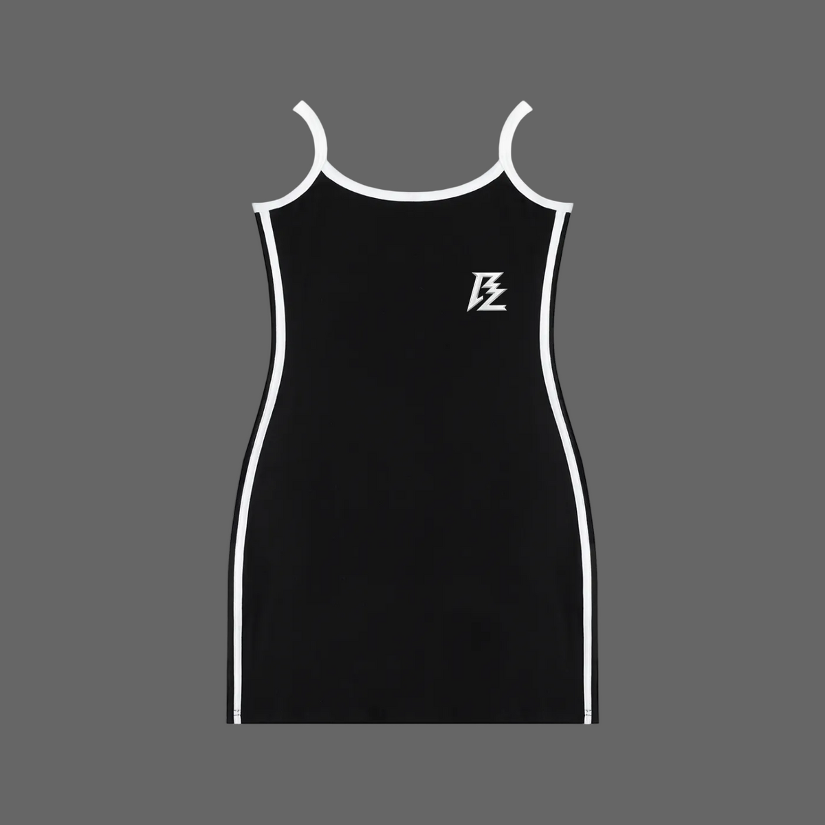 BARZUP Women's Color Block Mini Dress