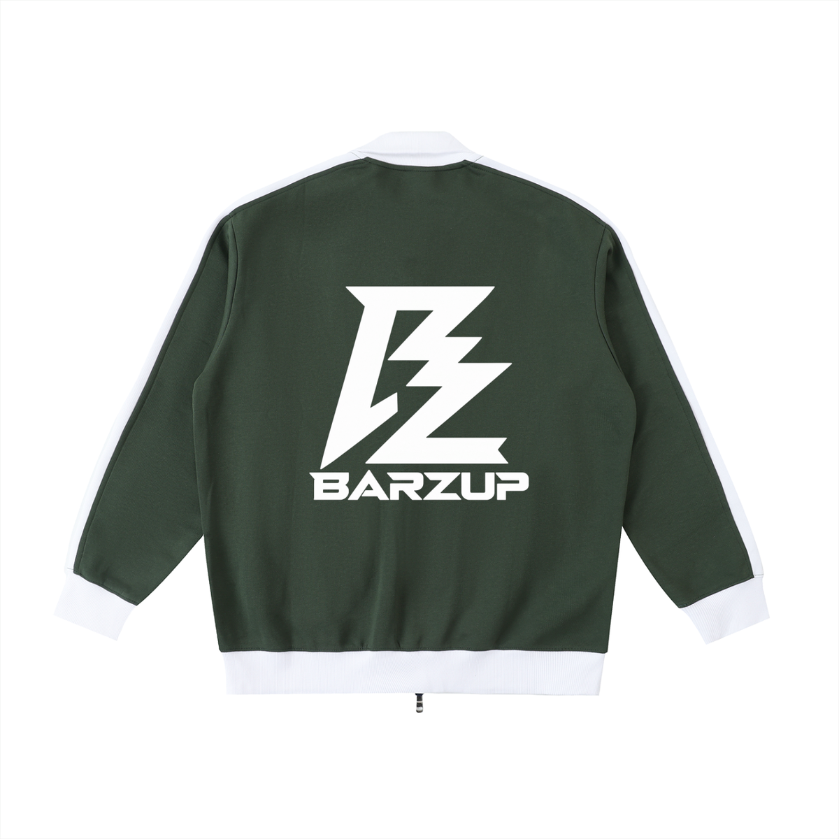 BARZUP Premium Contrast Trim Stand Collar Jacket