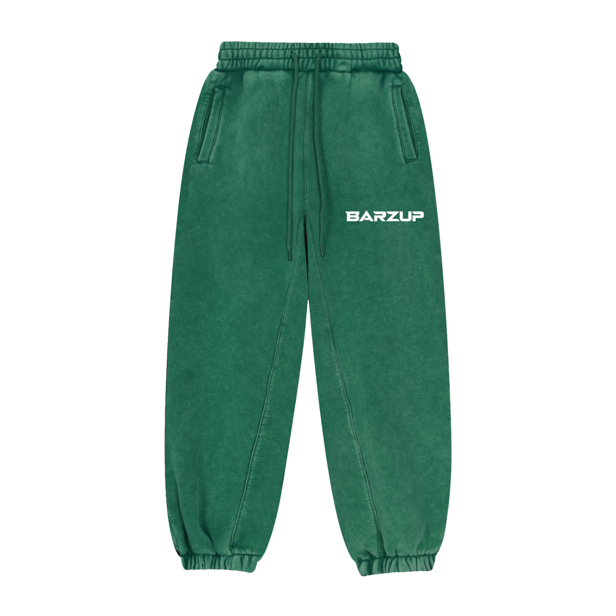 BARZUP Snow-Washed Zip-Through Fleece Set