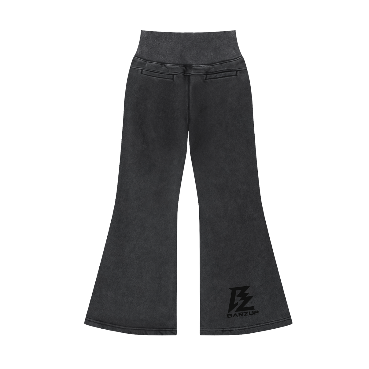 BARZUP Women Vintage Washed Cropped Fleece Set