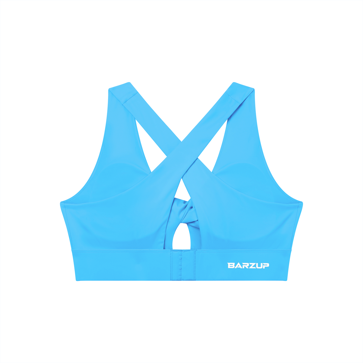 BARZUP Women's Twist Front Performance Sports Bra
