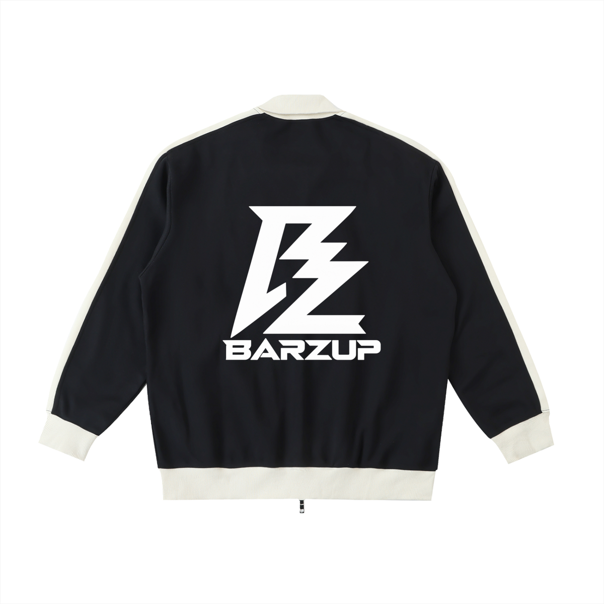 BARZUP Premium Contrast Trim Stand Collar Jacket