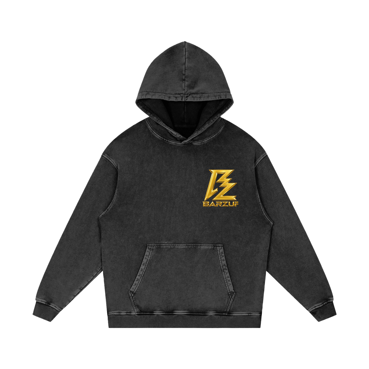 BARZUP Premium Snow Washed  Cotton Hoodie Set