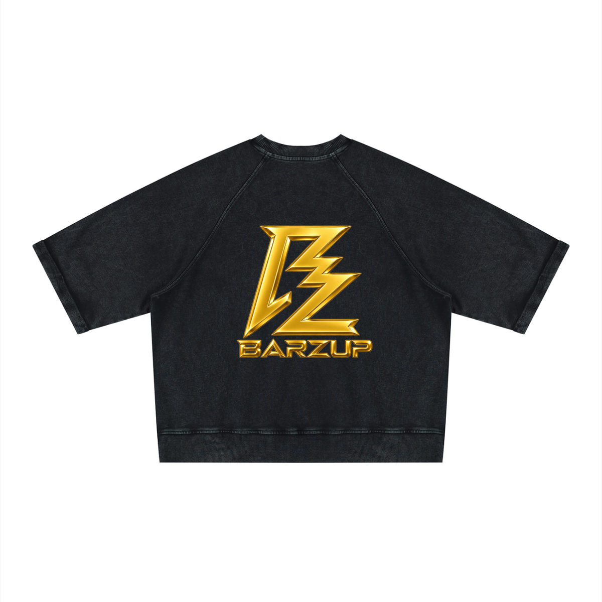 BARZUP Vintage Wash Heavyweight Boxy Tee