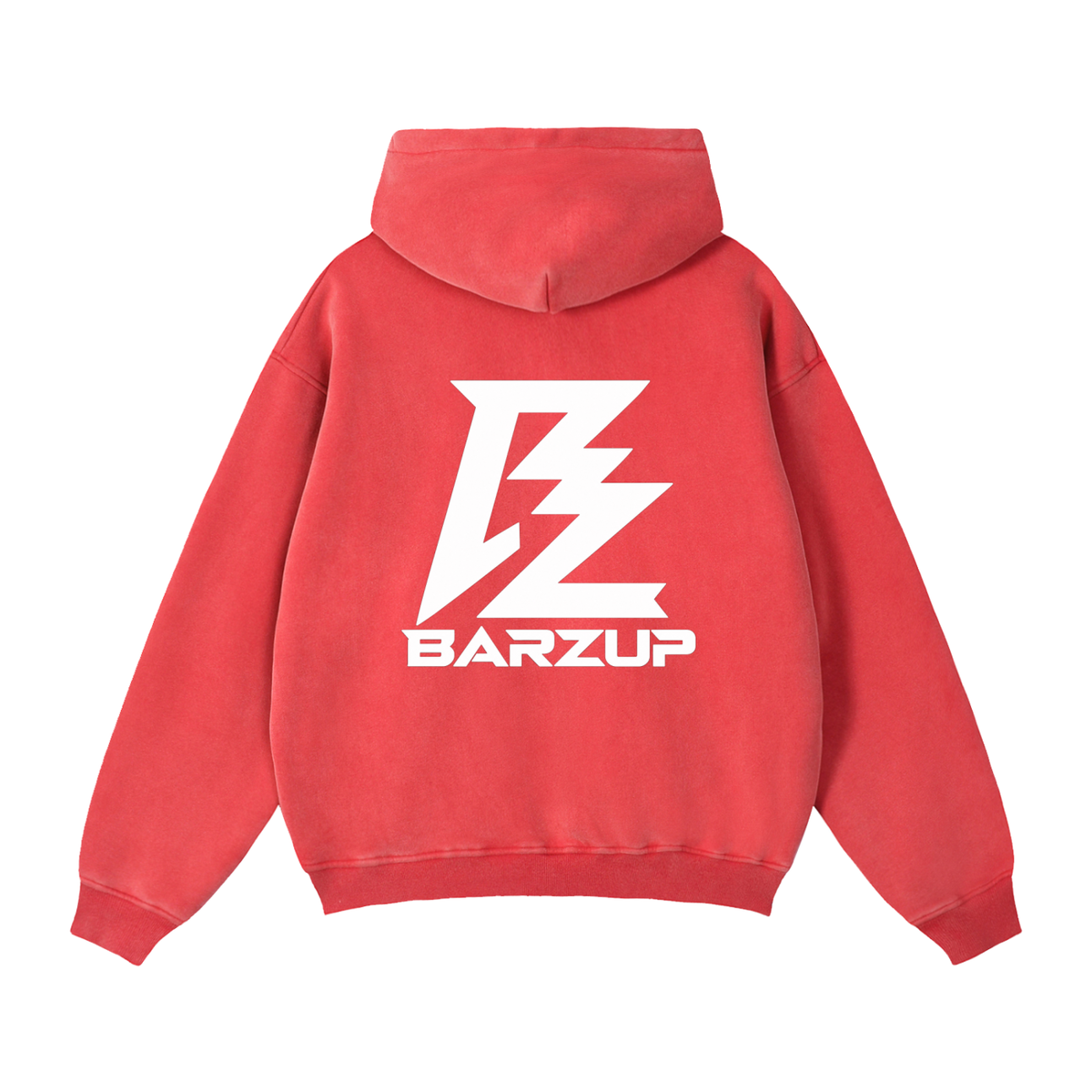 BARZUP Snow-Washed Zip-Through Fleece Set