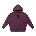 BARZUP Snow-Washed Distressed Hoodie