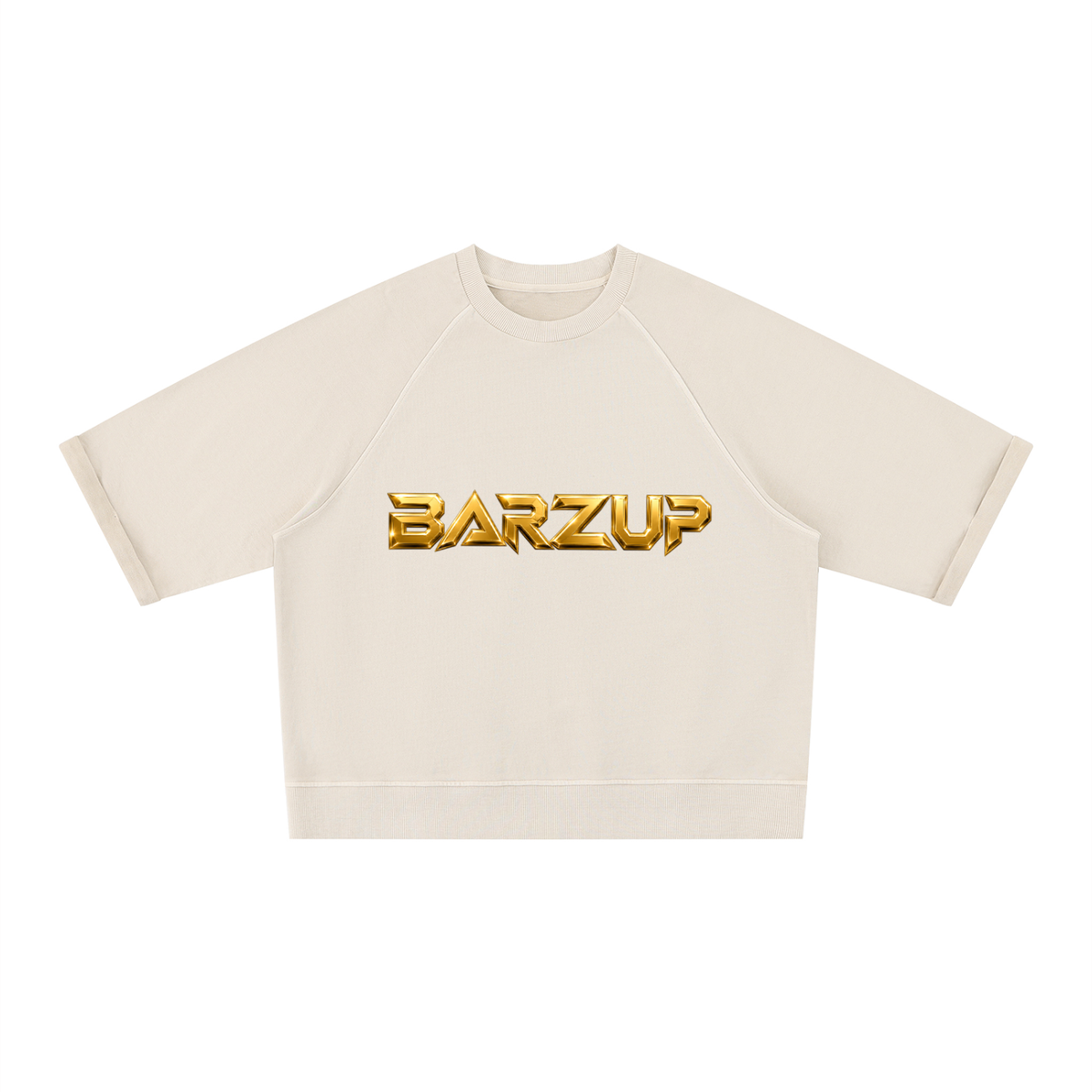 BARZUP Vintage Wash Heavyweight Boxy Tee