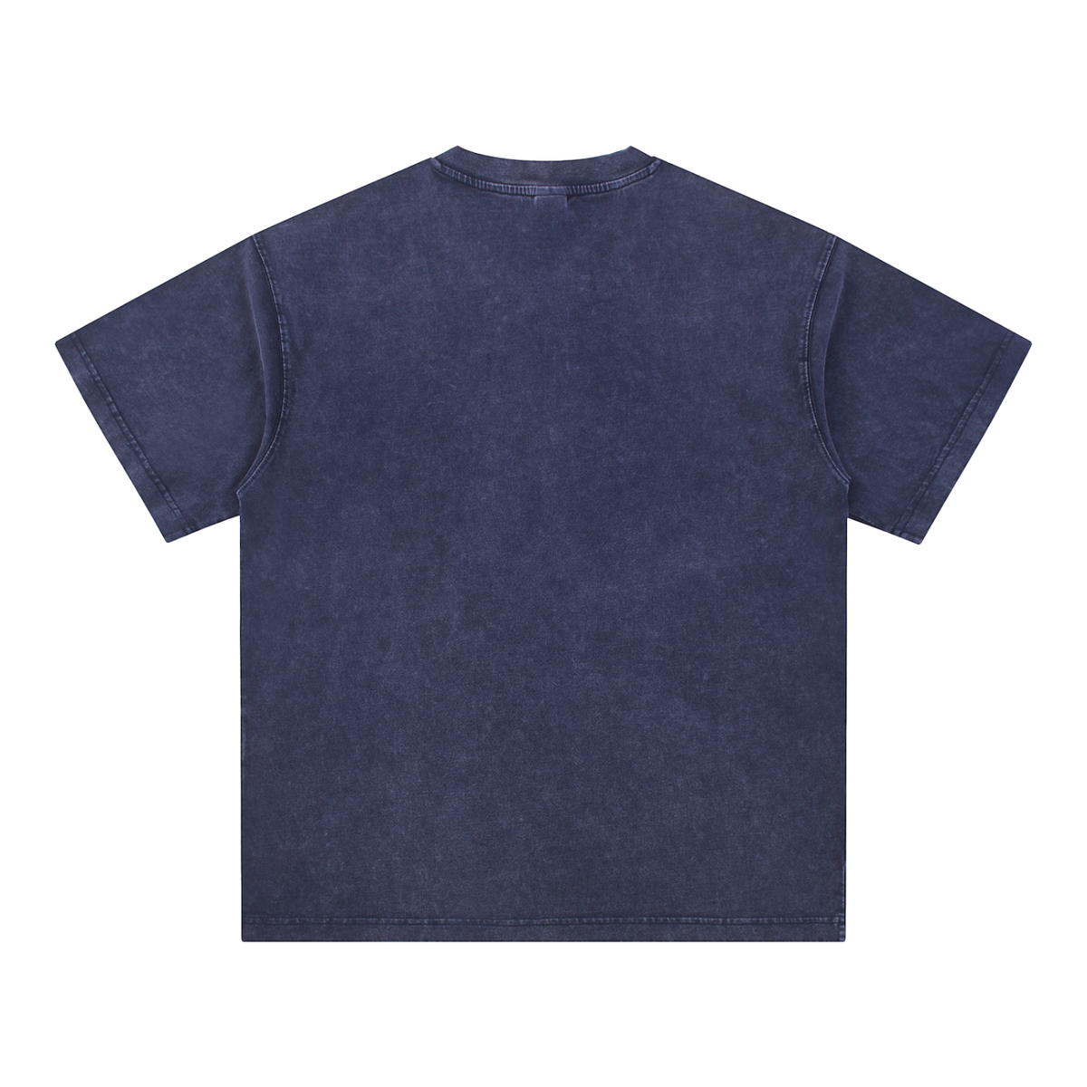 BARZUP Snow Washed V-Neck Cotton Tee