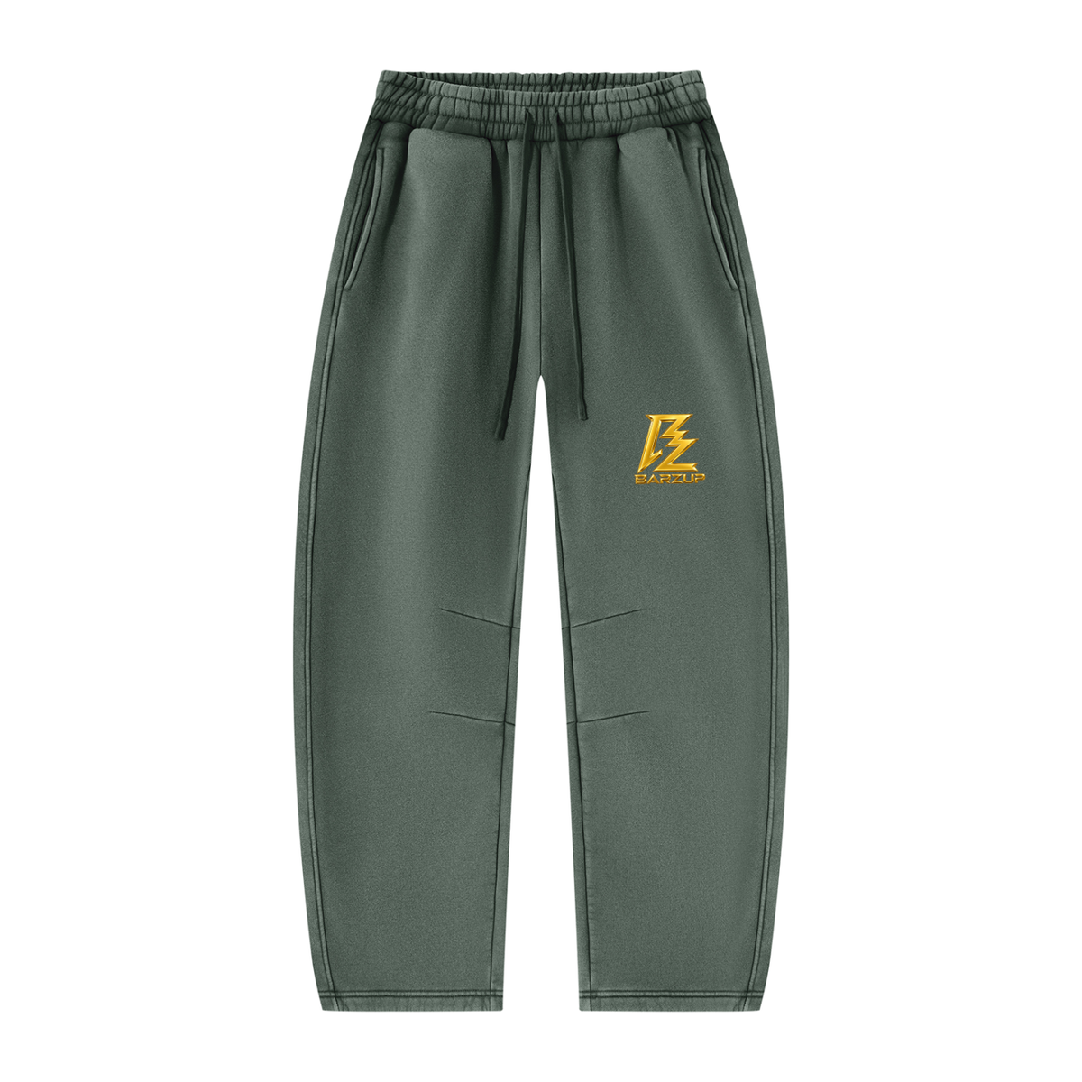BARZUP Vintage Wash Oversized Hoodie & Sweatpants Set