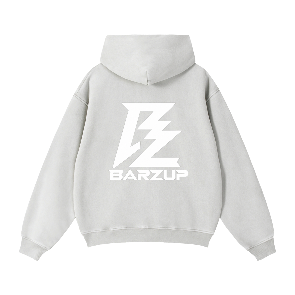 BARZUP Snow-Washed Zip-Through Fleece Set