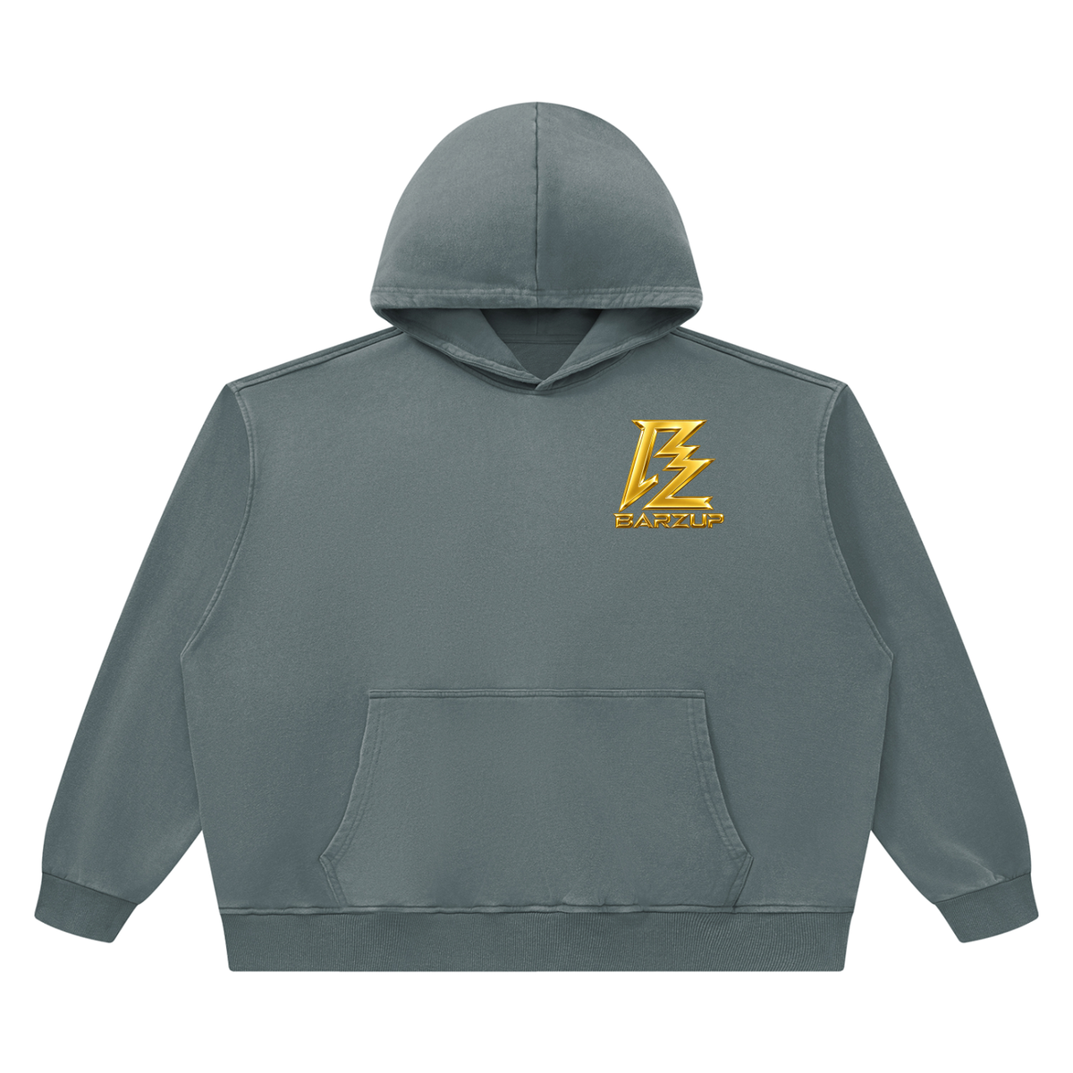 BARZUP Heavyweight Vintage Wash Hoodie Set