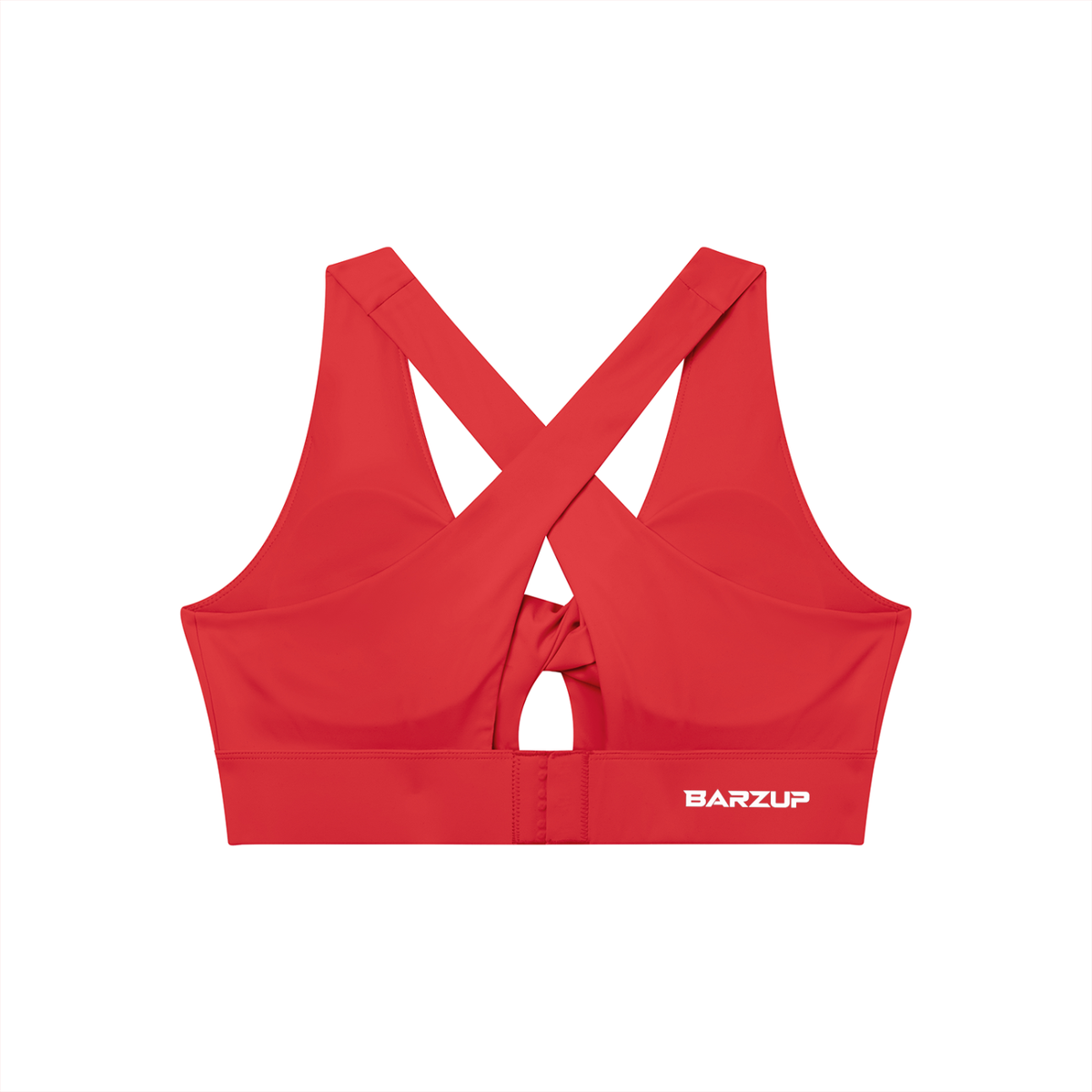BARZUP Women's Twist Front Performance Sports Bra