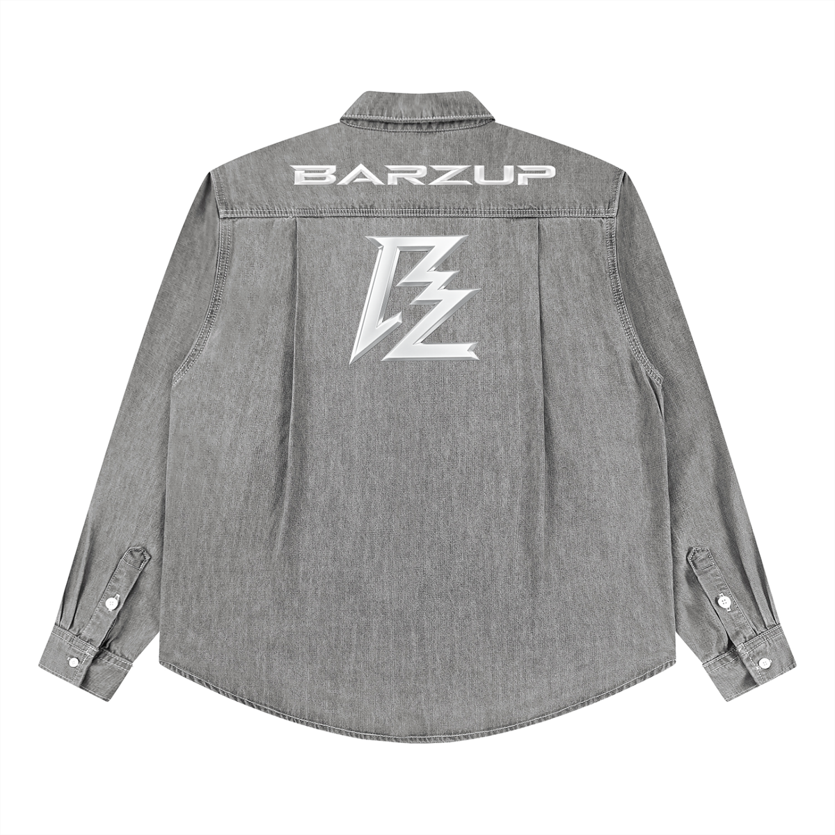 BARZUP Unisex Vintage Wash Denim Set