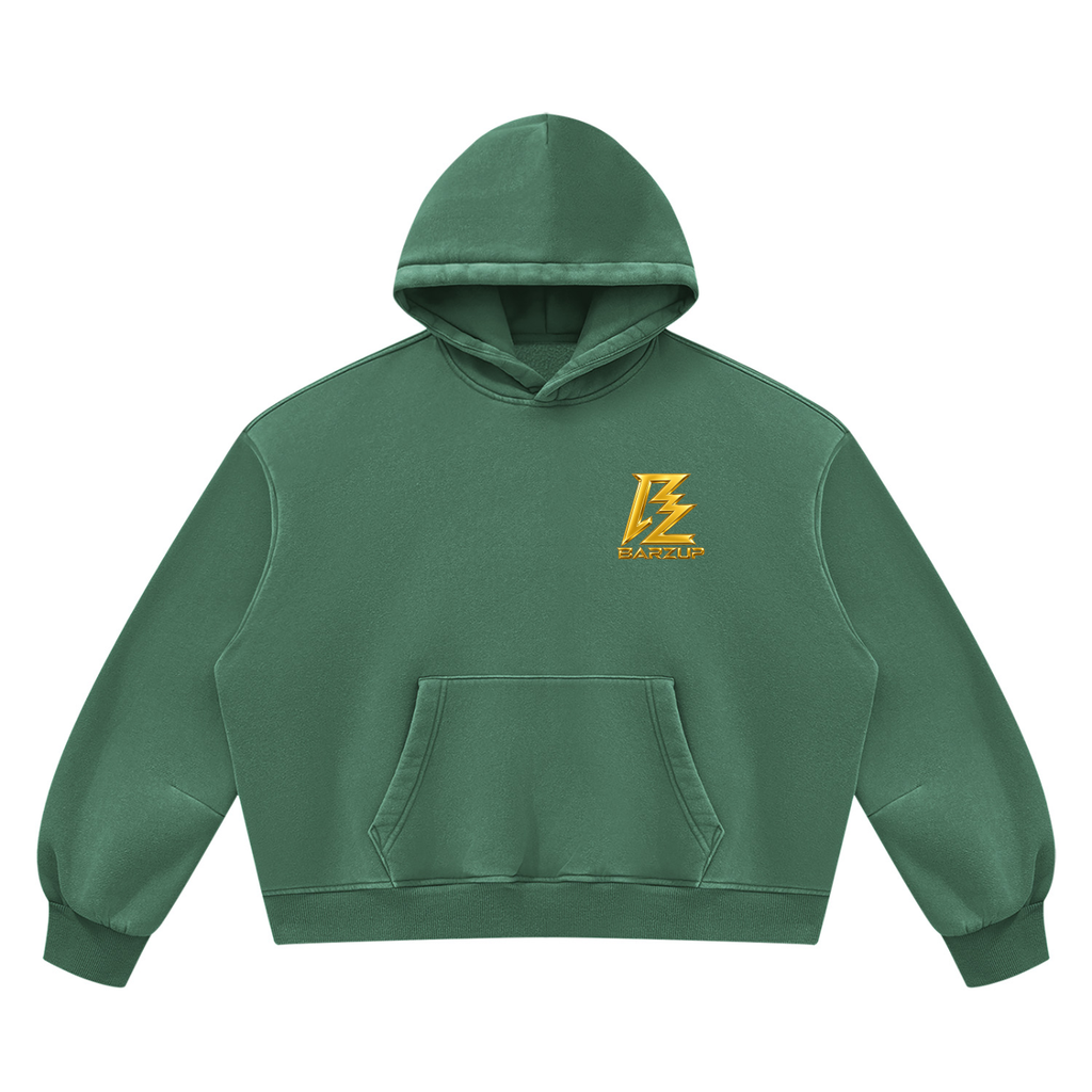 BARZUP Vintage Wash Oversized Hoodie & Sweatpants Set