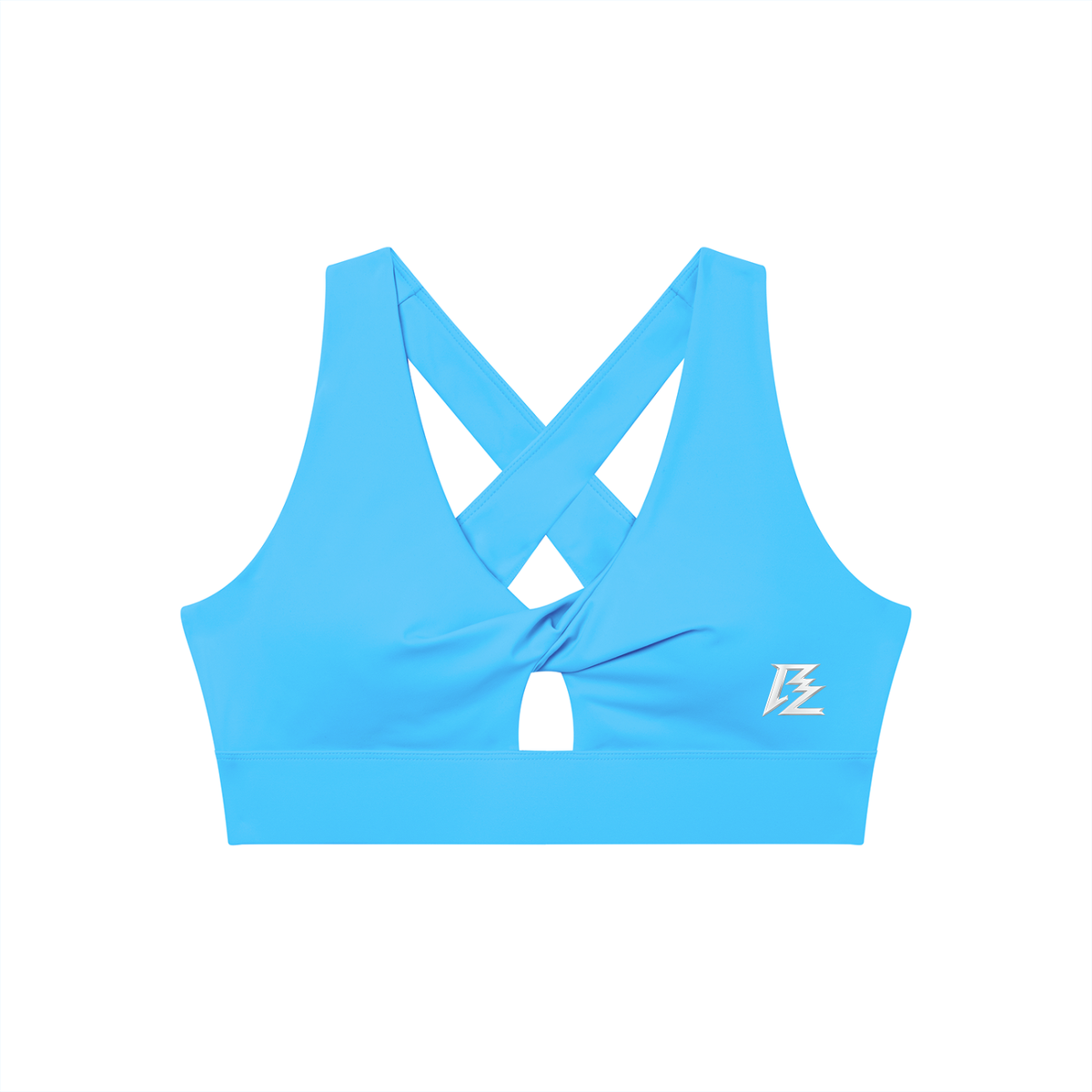 BARZUP Women's Twist Front Performance Sports Bra