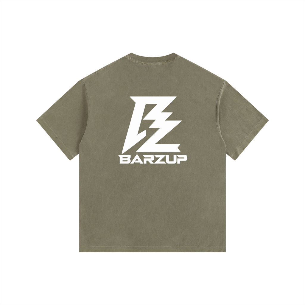 BARZUP Vintage Washed Oversized T-Shirt