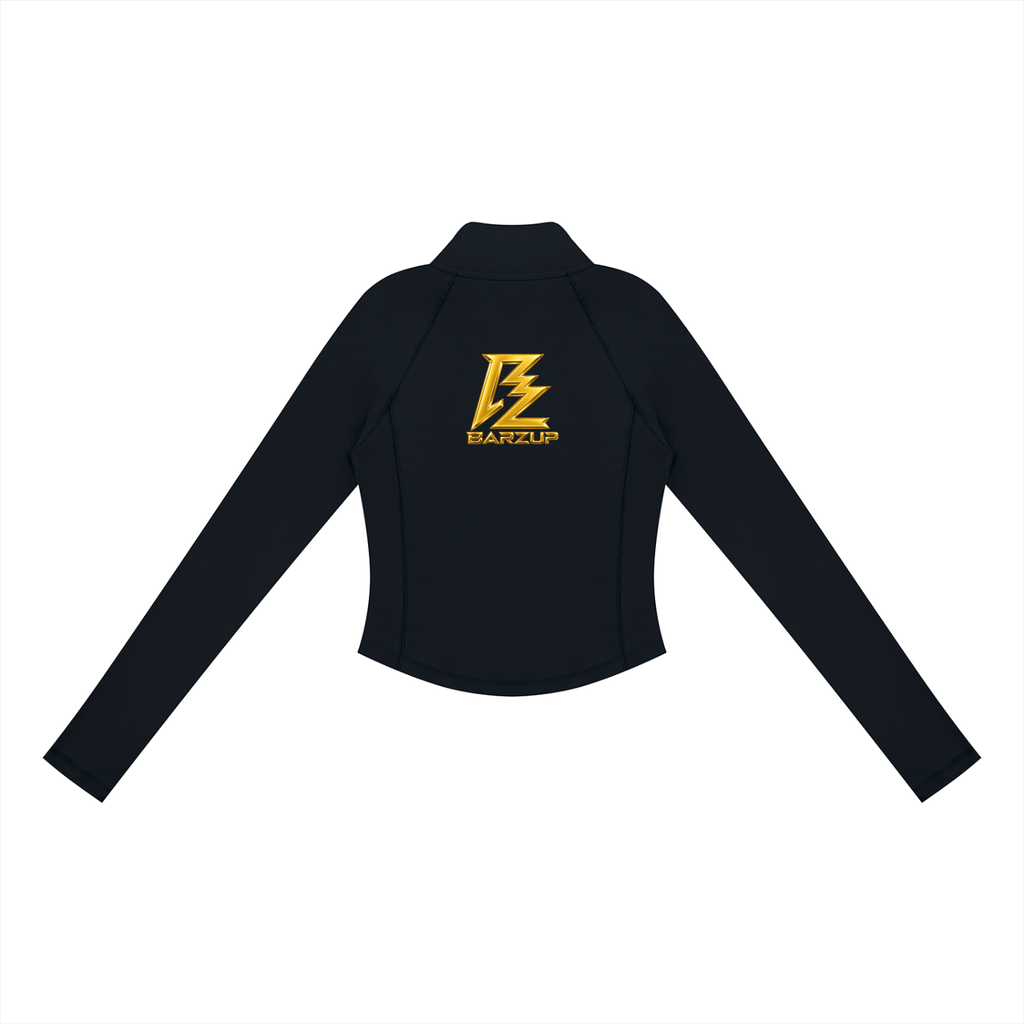 Women's Quarter-Zip Yoga T-Shirt