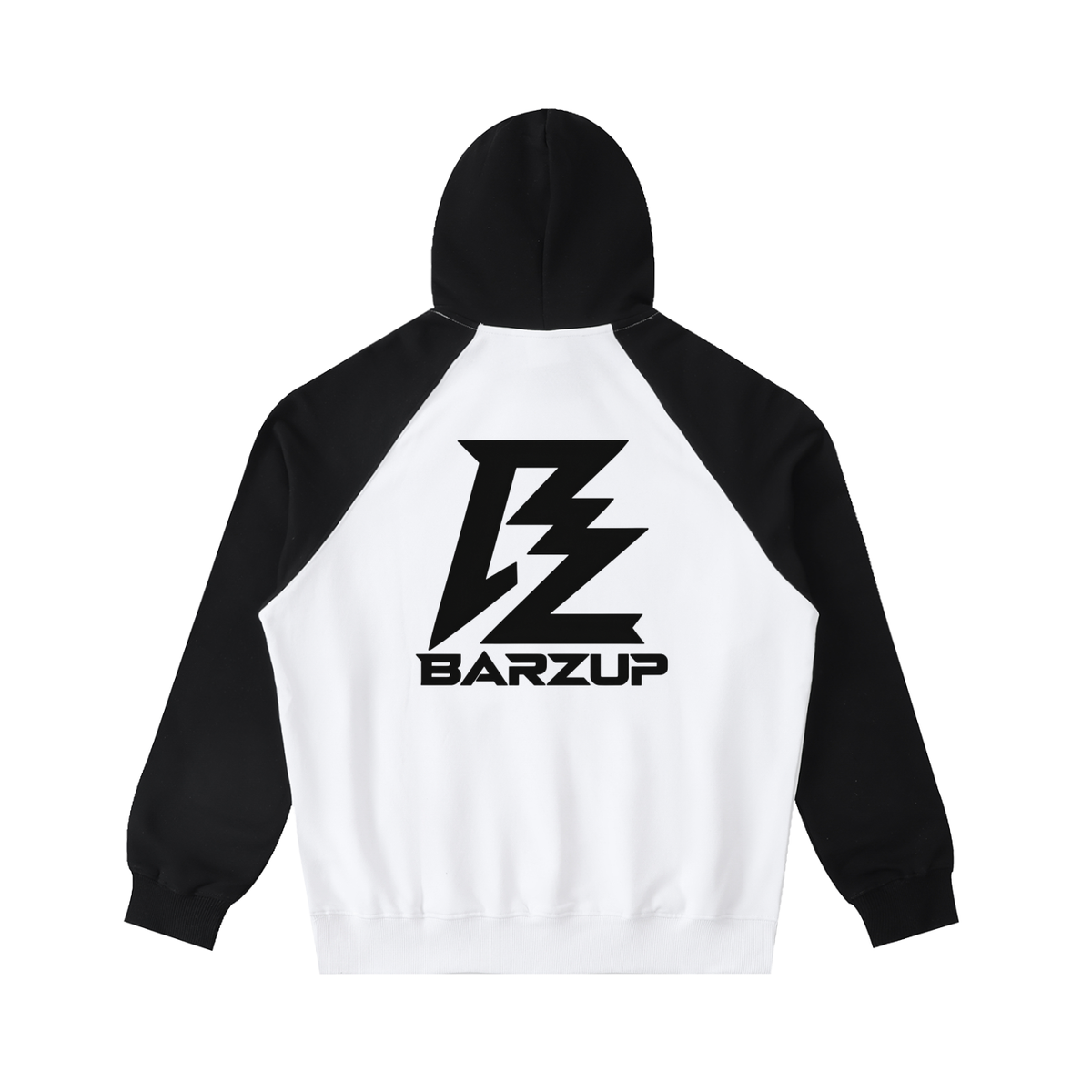BARZUP Color-Block Raglan Hoodie