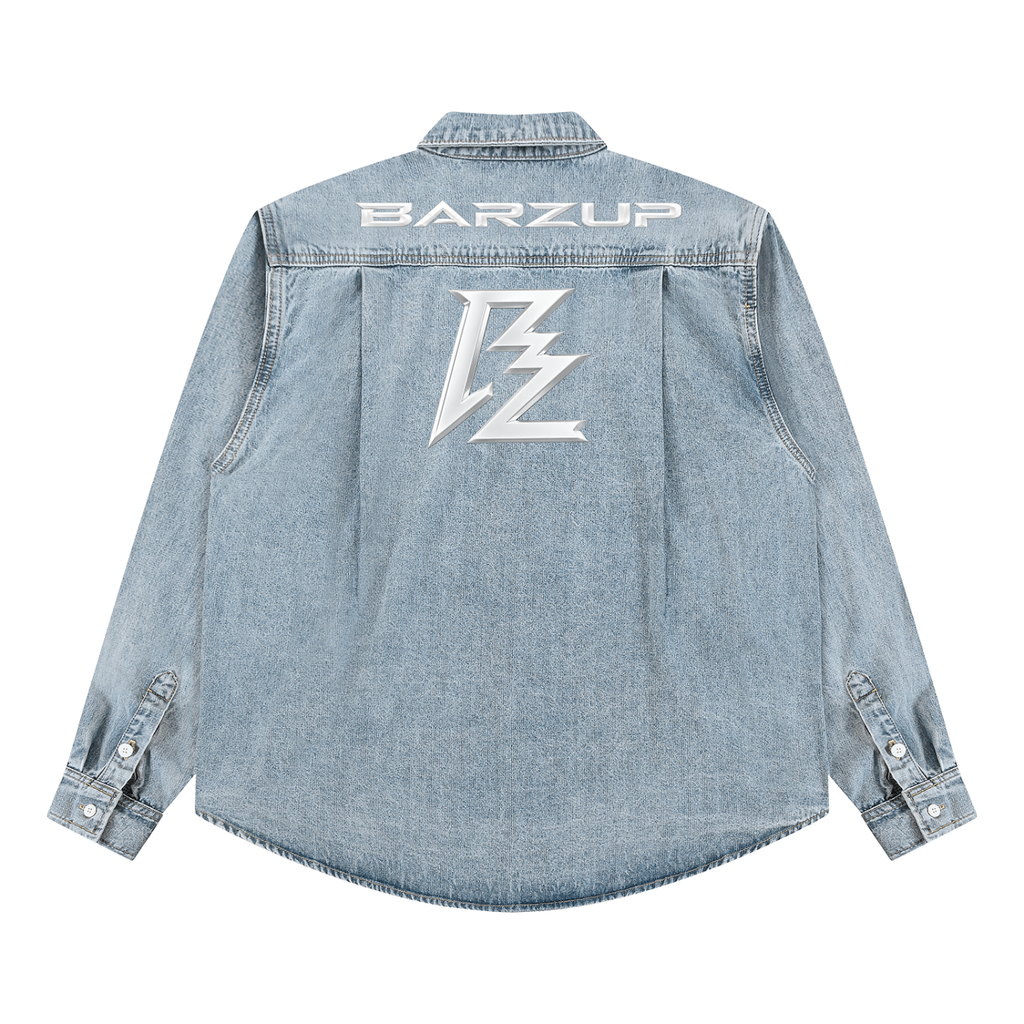 BARZUP Unisex Vintage Wash Denim Set