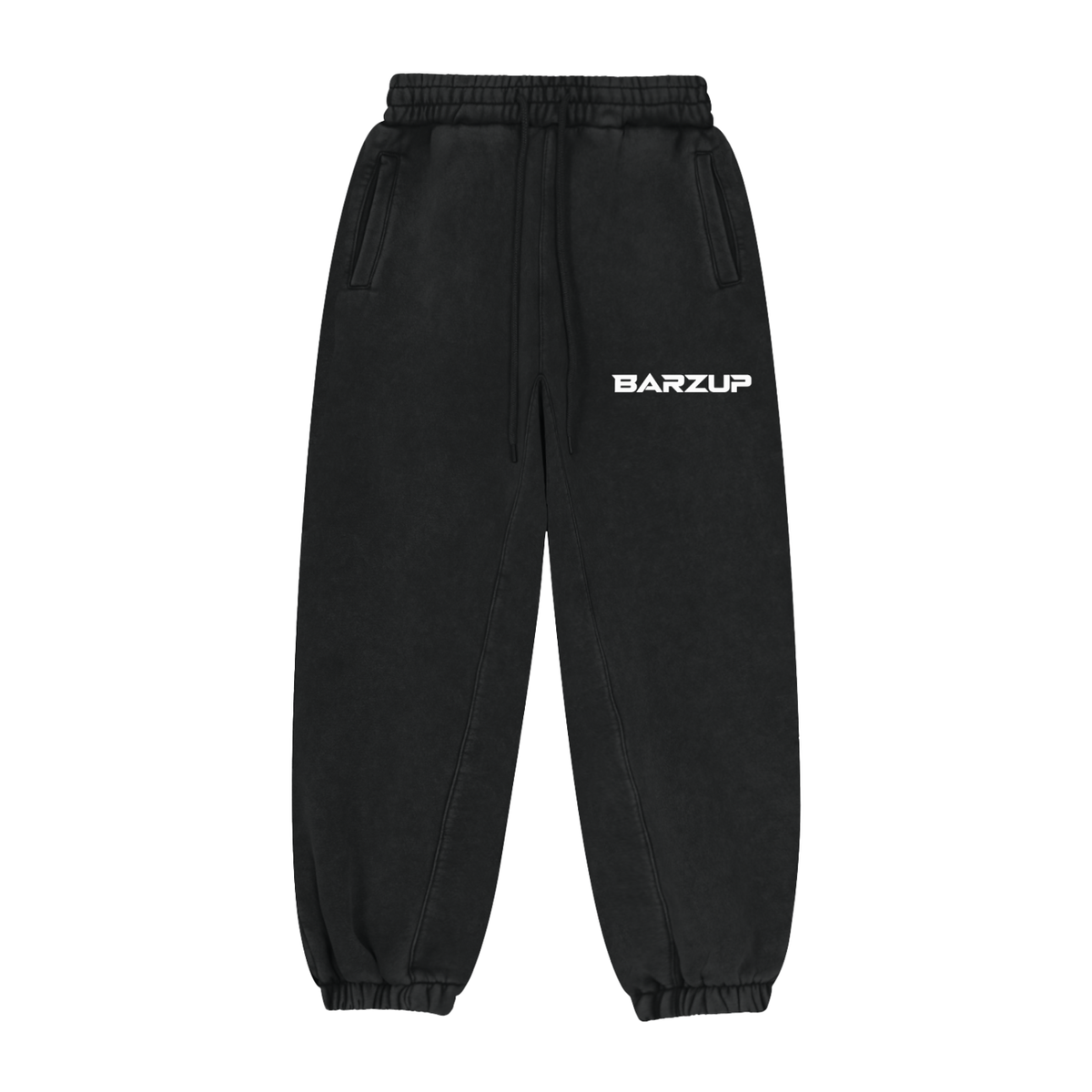BARZUP Snow-Washed Zip-Through Fleece Set