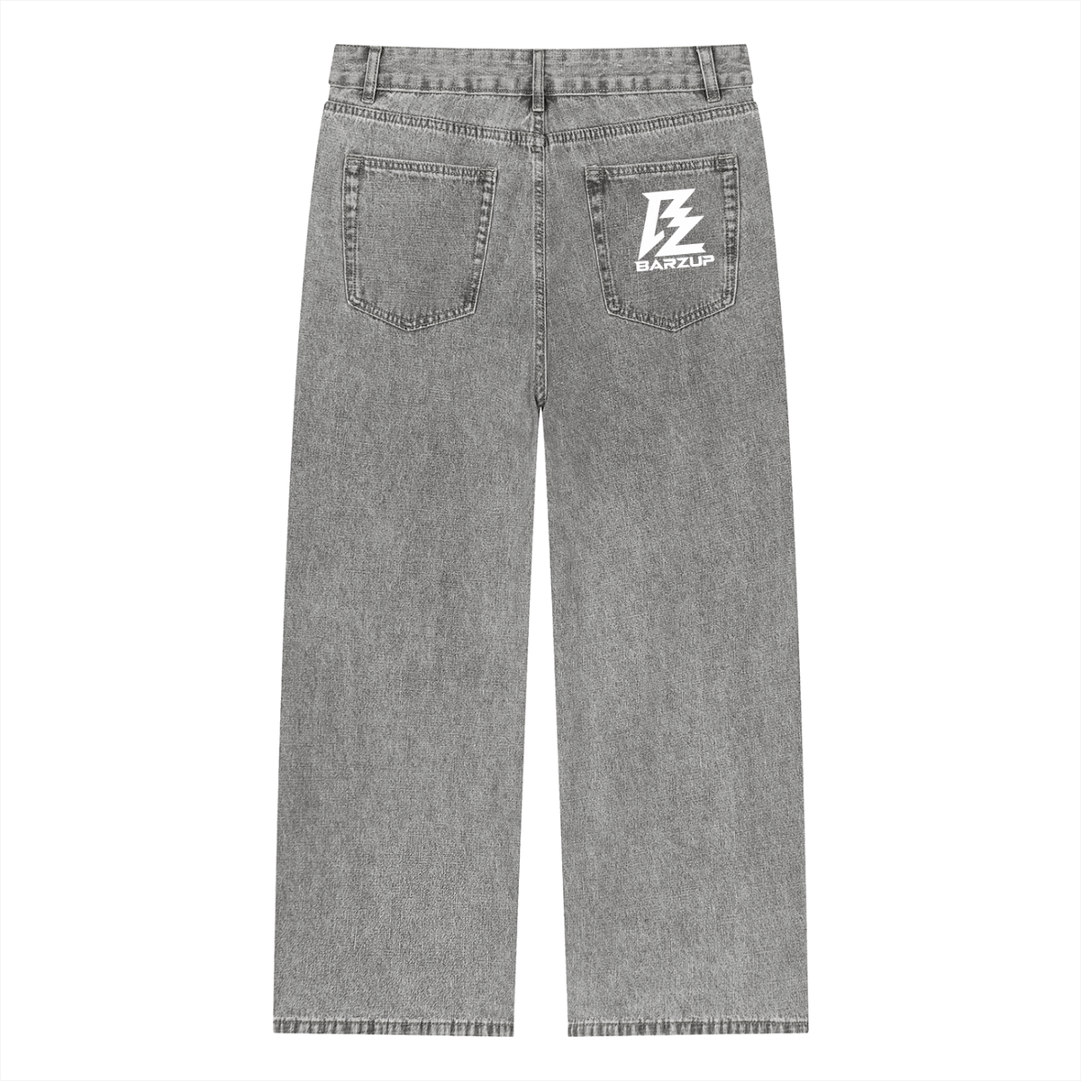 BARZUP Unisex Vintage Wash Denim Set