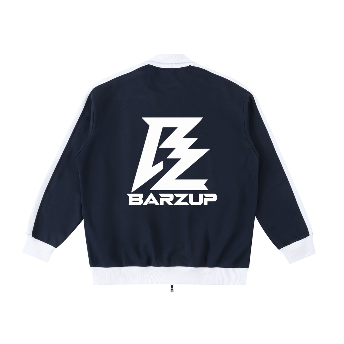 BARZUP Premium Contrast Trim Stand Collar Jacket