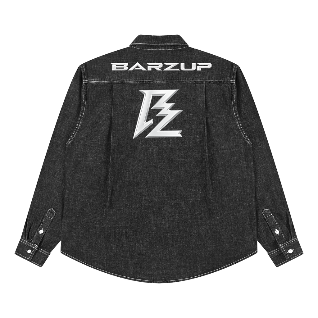 BARZUP Unisex Vintage Wash Denim Set