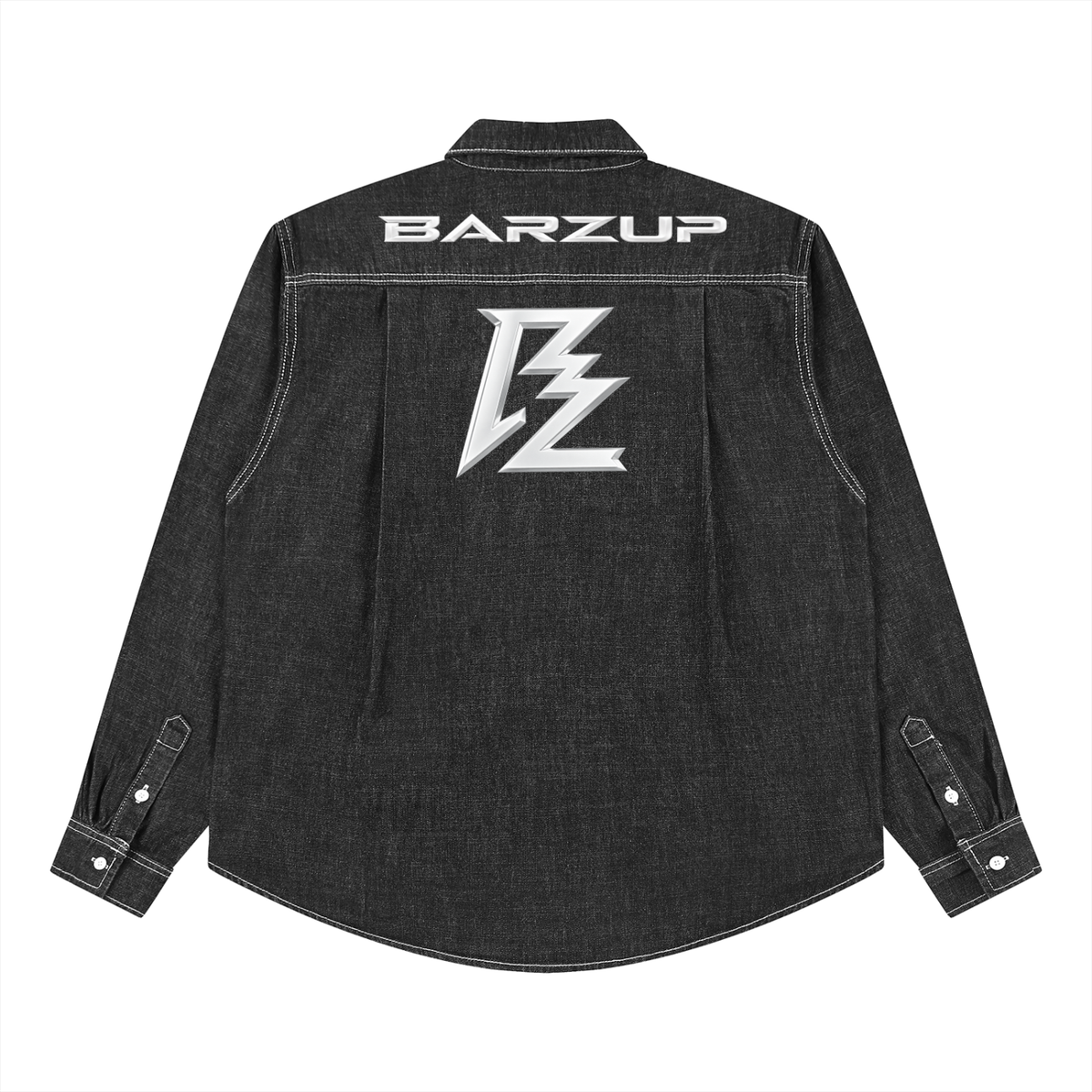 BARZUP Unisex Vintage Wash Denim Set