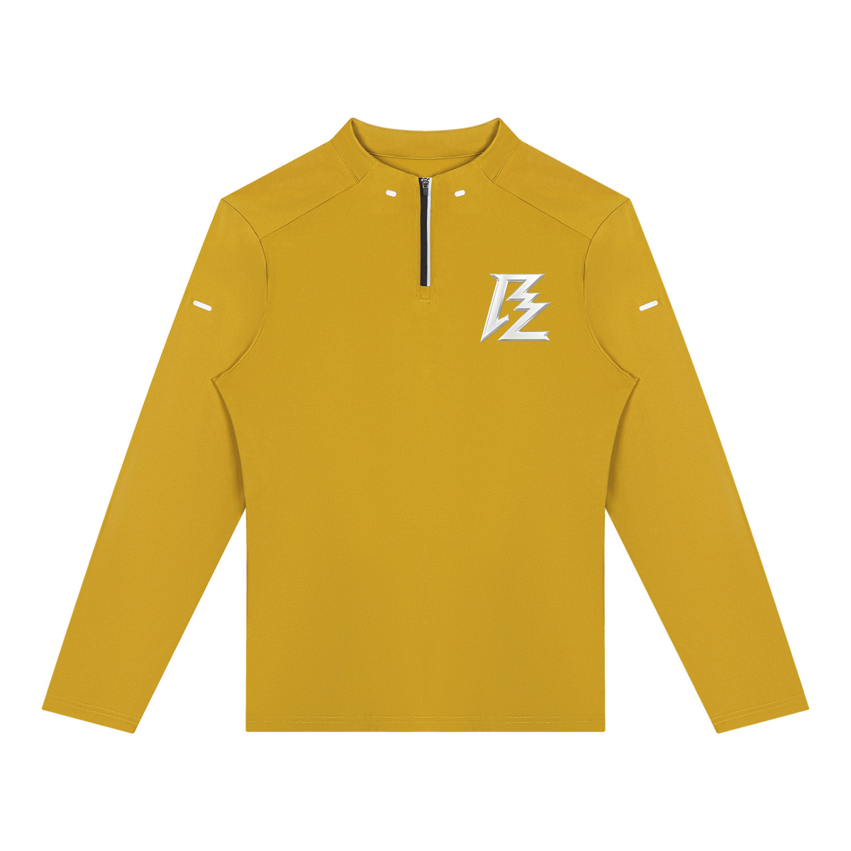 BARZUP Men's Premium Quarter-Zip Training T-Shirt