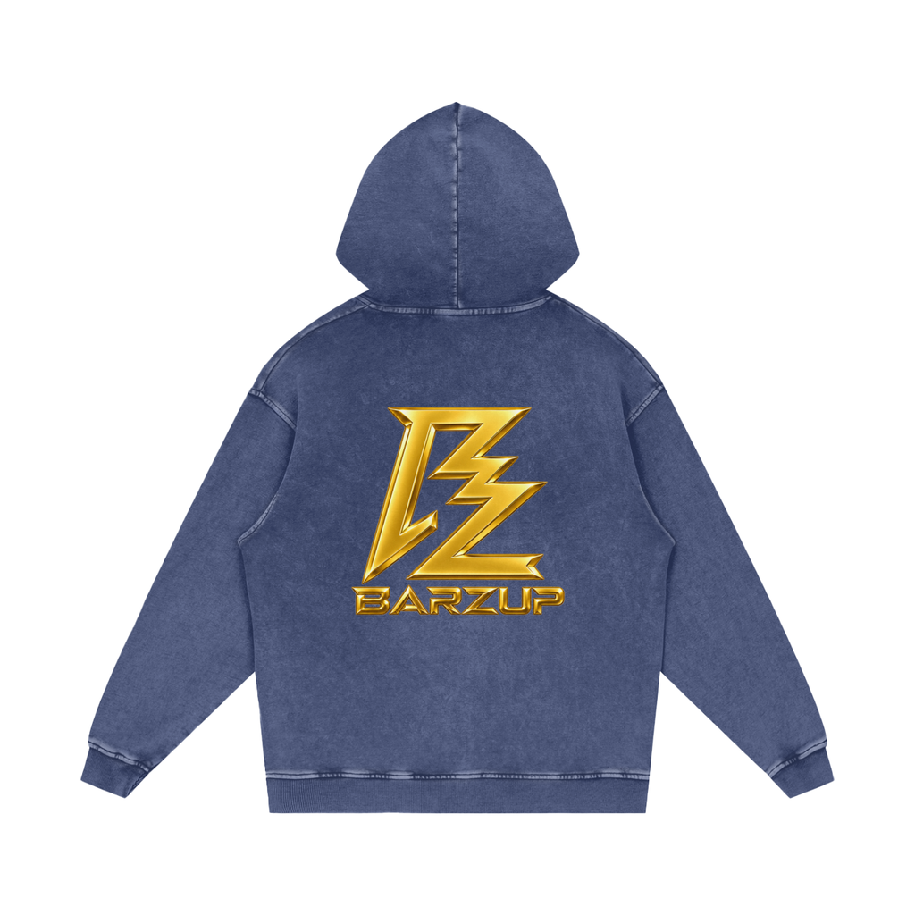 BARZUP Premium Snow Washed  Cotton Hoodie Set