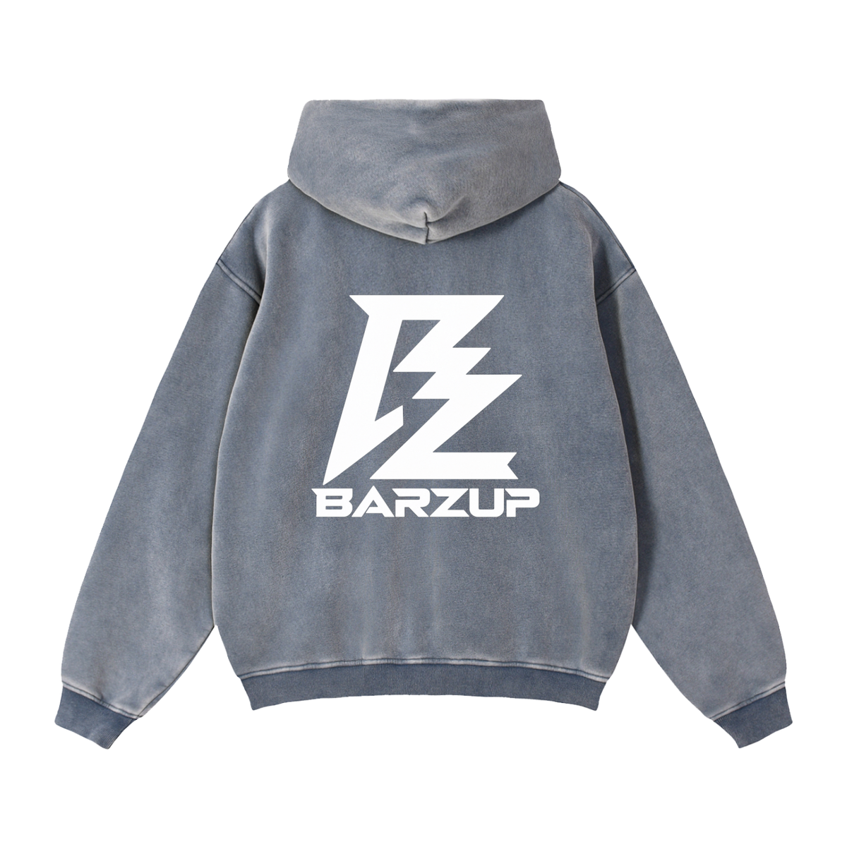 BARZUP Snow-Washed Zip-Through Fleece Set