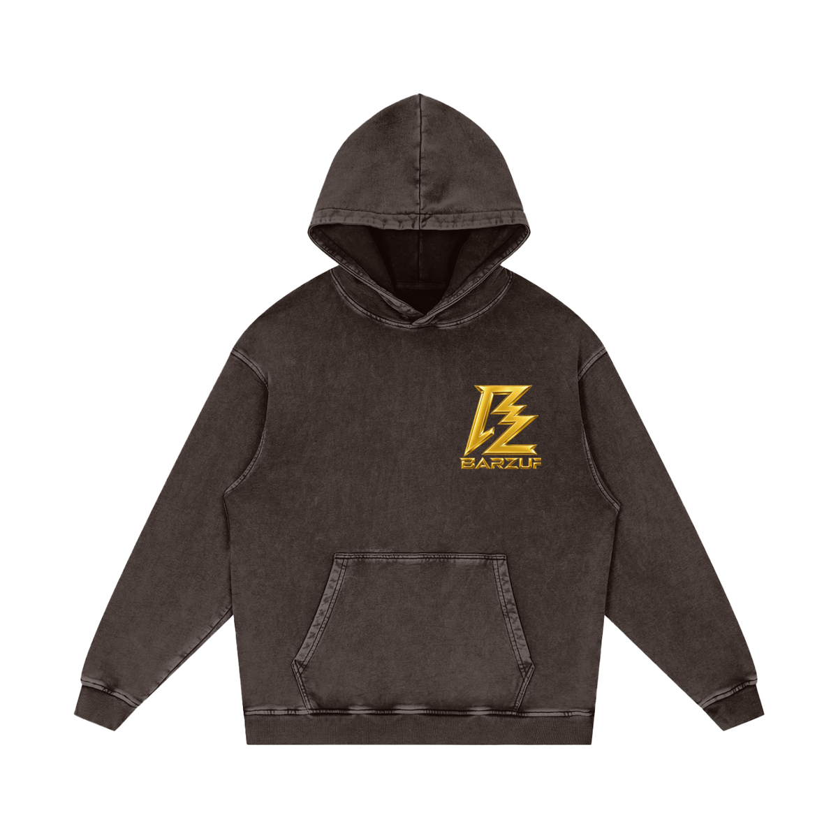 BARZUP Premium Snow Washed  Cotton Hoodie Set