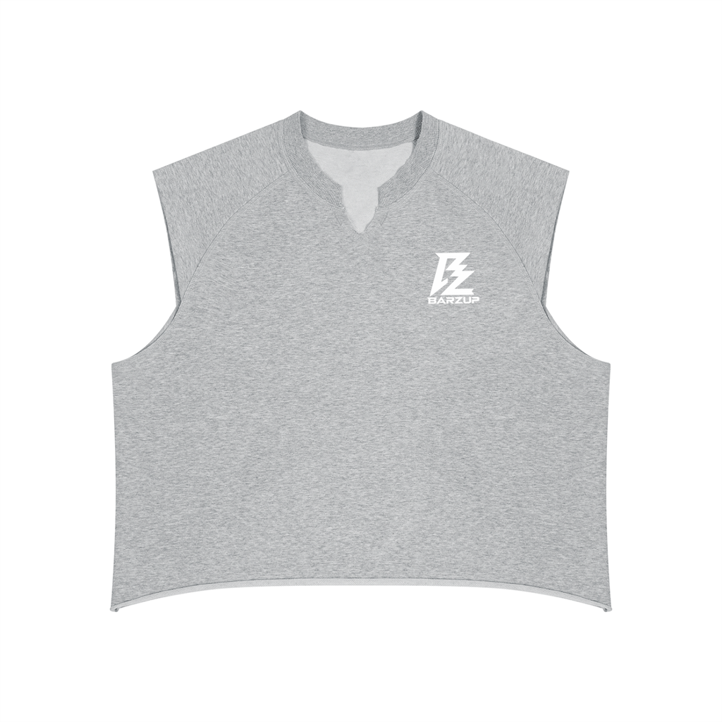 BARZUP Men’s Boxy Raw Hem Tank Top