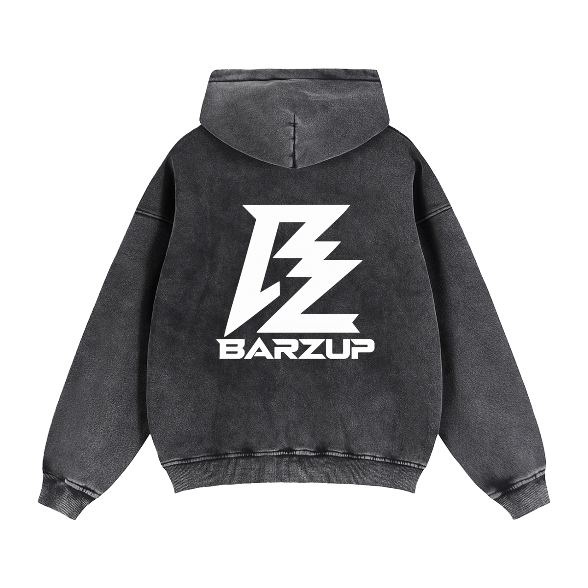 BARZUP Snow-Washed Zip-Through Fleece Set