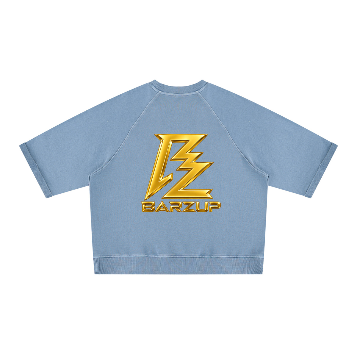 BARZUP Vintage Wash Heavyweight Boxy Tee