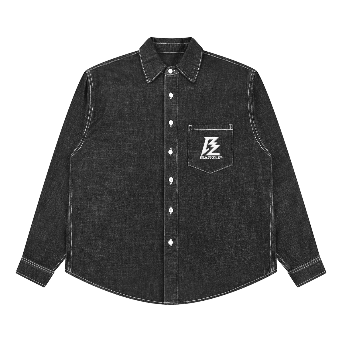 BARZUP Unisex Vintage Wash Denim Set